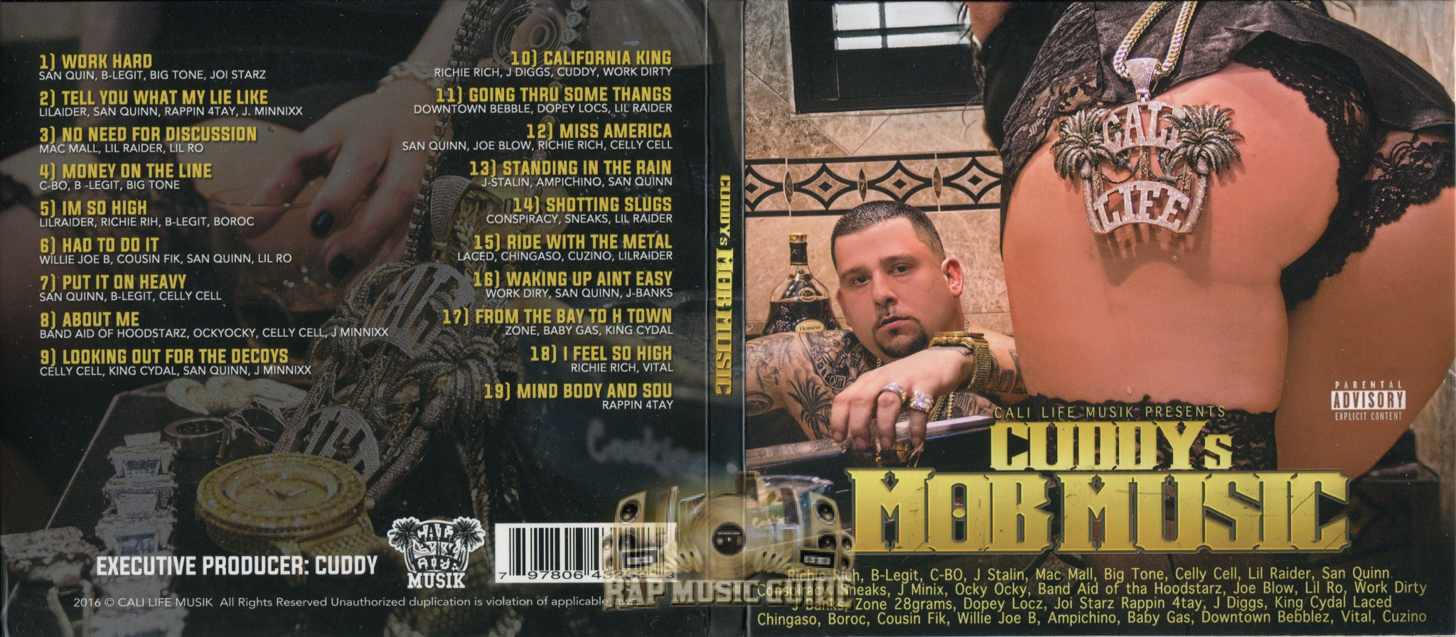 Cuddy's - Mob Music: CD | Rap Music Guide